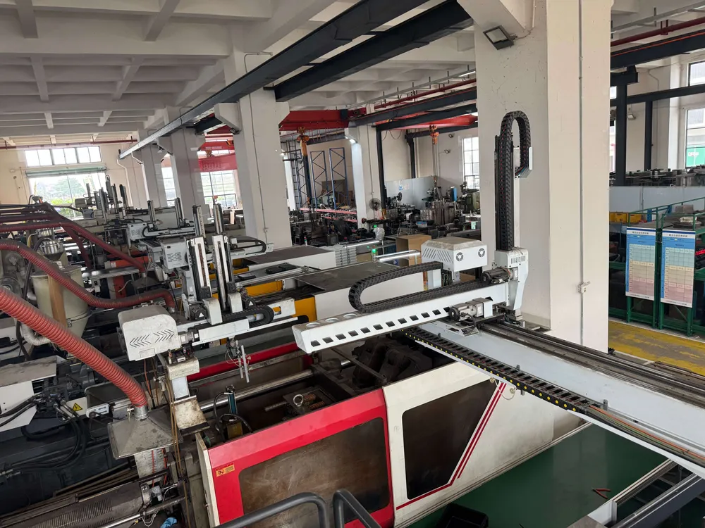 Injection-molded case from the factory