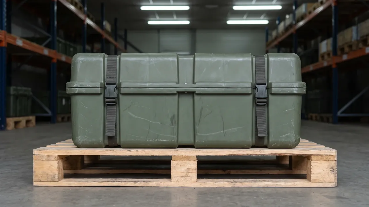 Custom ammunition case used in the Liners and Compartments: From Profile Fit to Restraint stage for ammunition container