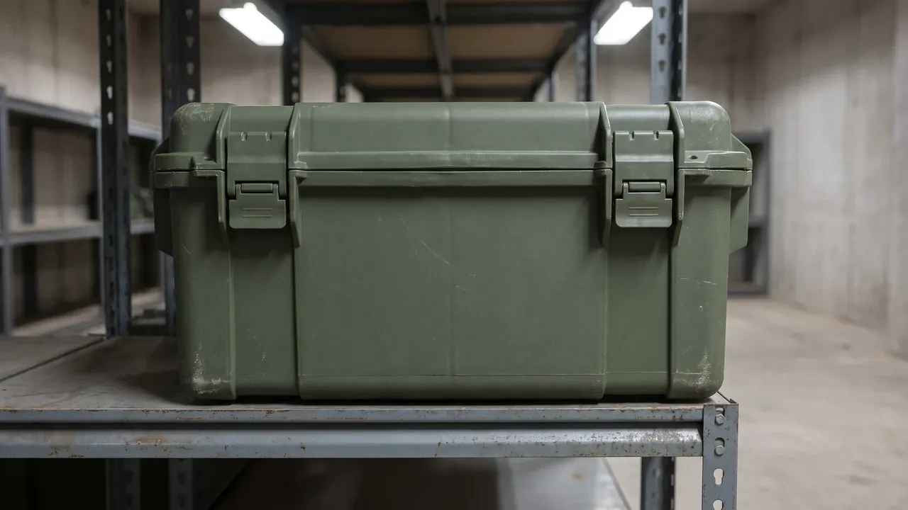 Custom ammunition storage case used in the Foam Compartments: How EVA and EPE Liners Achieve a Close Fit stage for ammunition stowage box