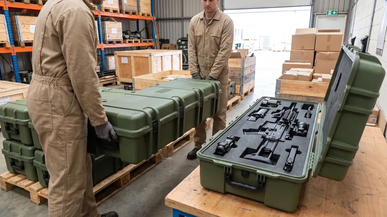 Forces on a stacked case