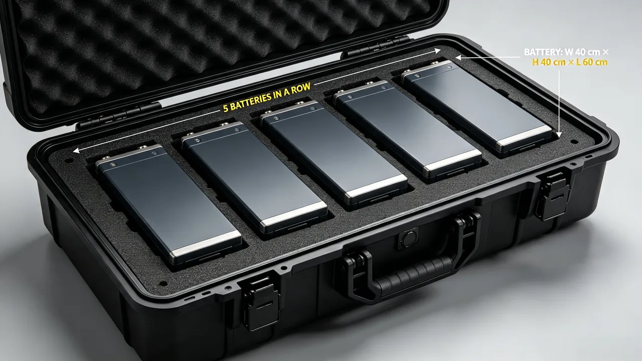 Battery Case: Isolation and Temperature-Controlled Transport for Energy Cells