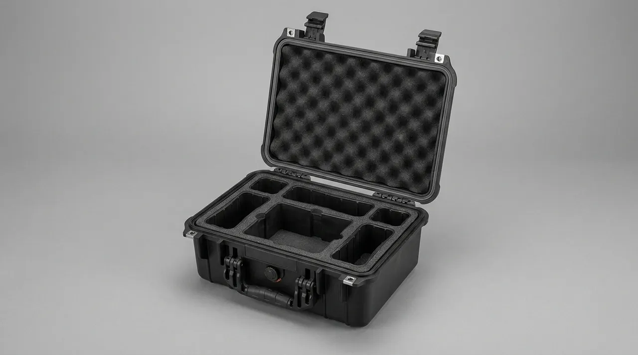 detail of insulation dividers, terminal protection and anti-static grounding parts inside an EV battery recycling case