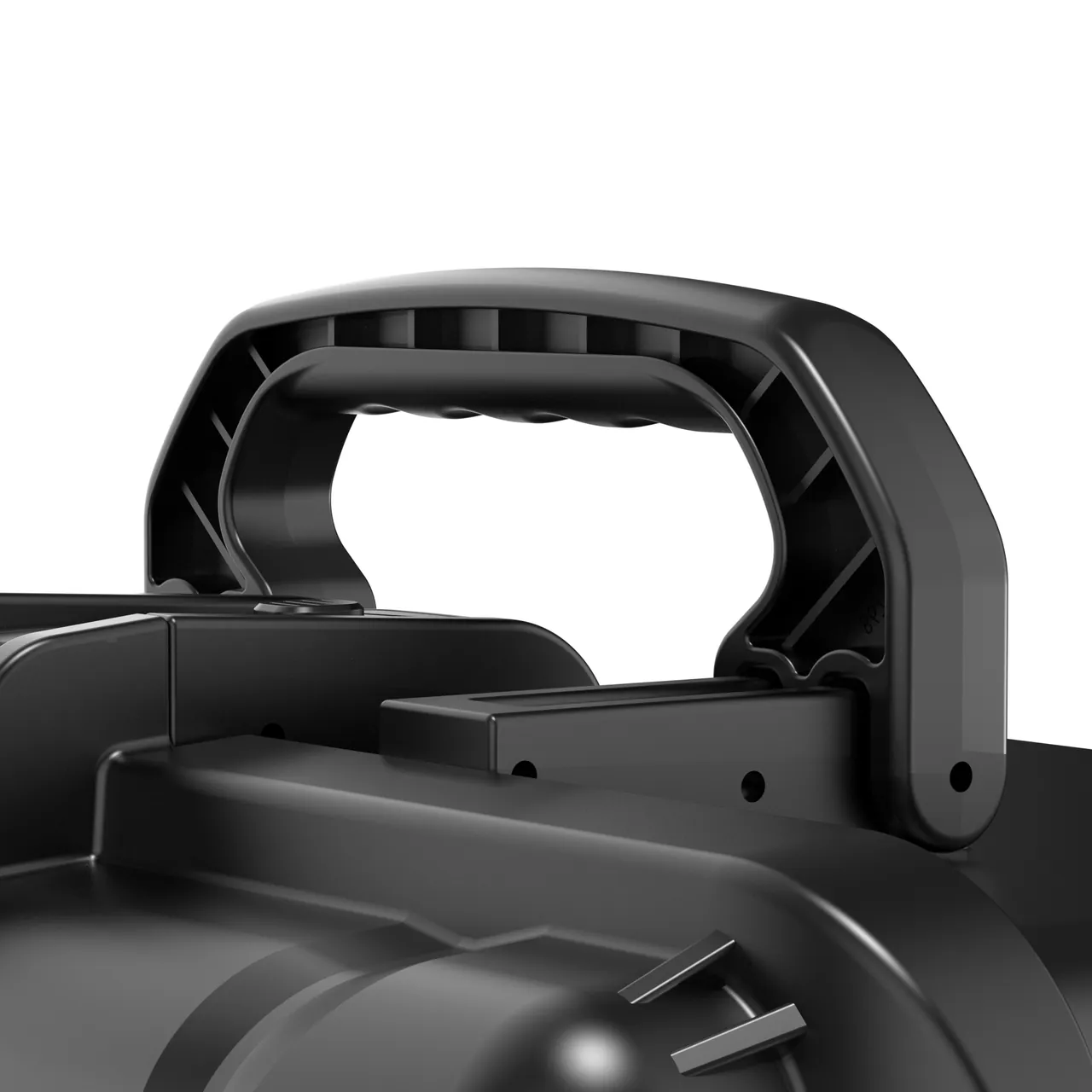 Stacked transmission-part cases with interlocking corners for transit