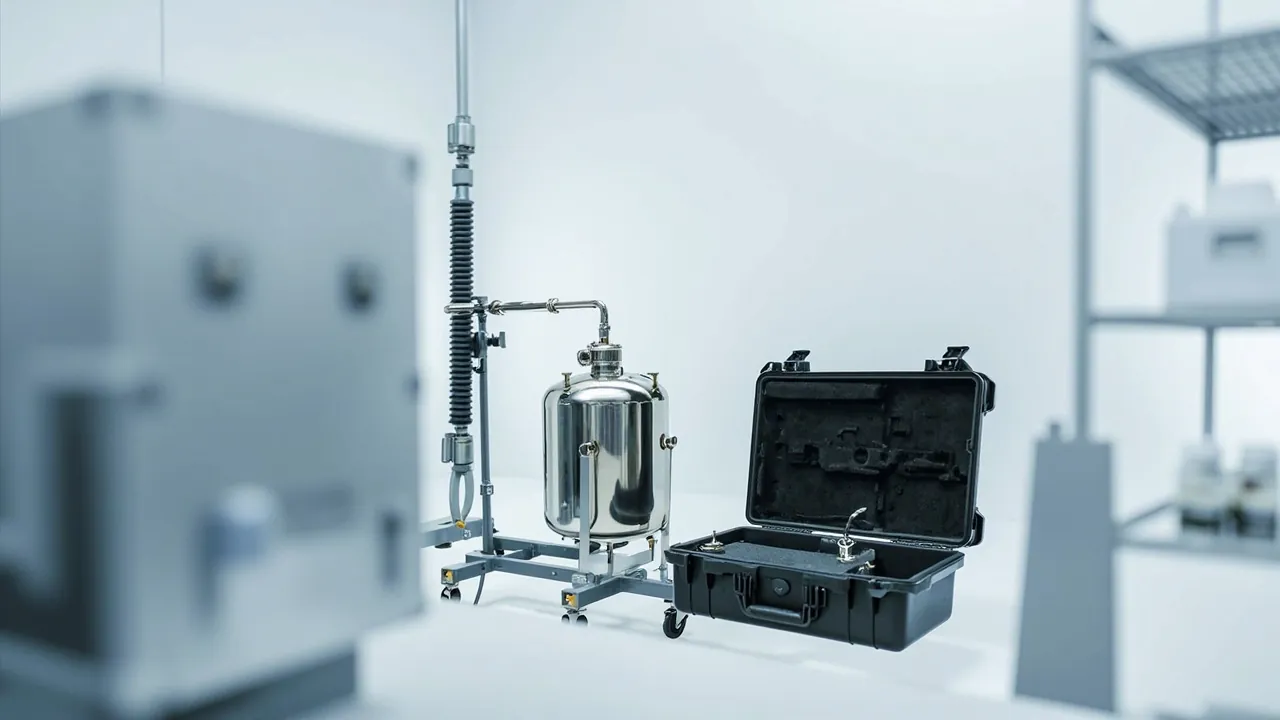 Bioreactor & Fermentation Parts Cases: Agitator & Sensor Component Protection