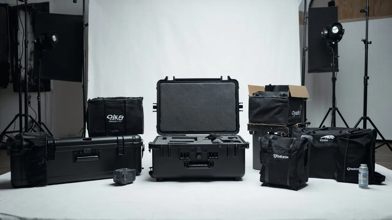 Camera Equipment Cases and Camera-Body Boxes: Lens, Camcorder and Gimbal Protection