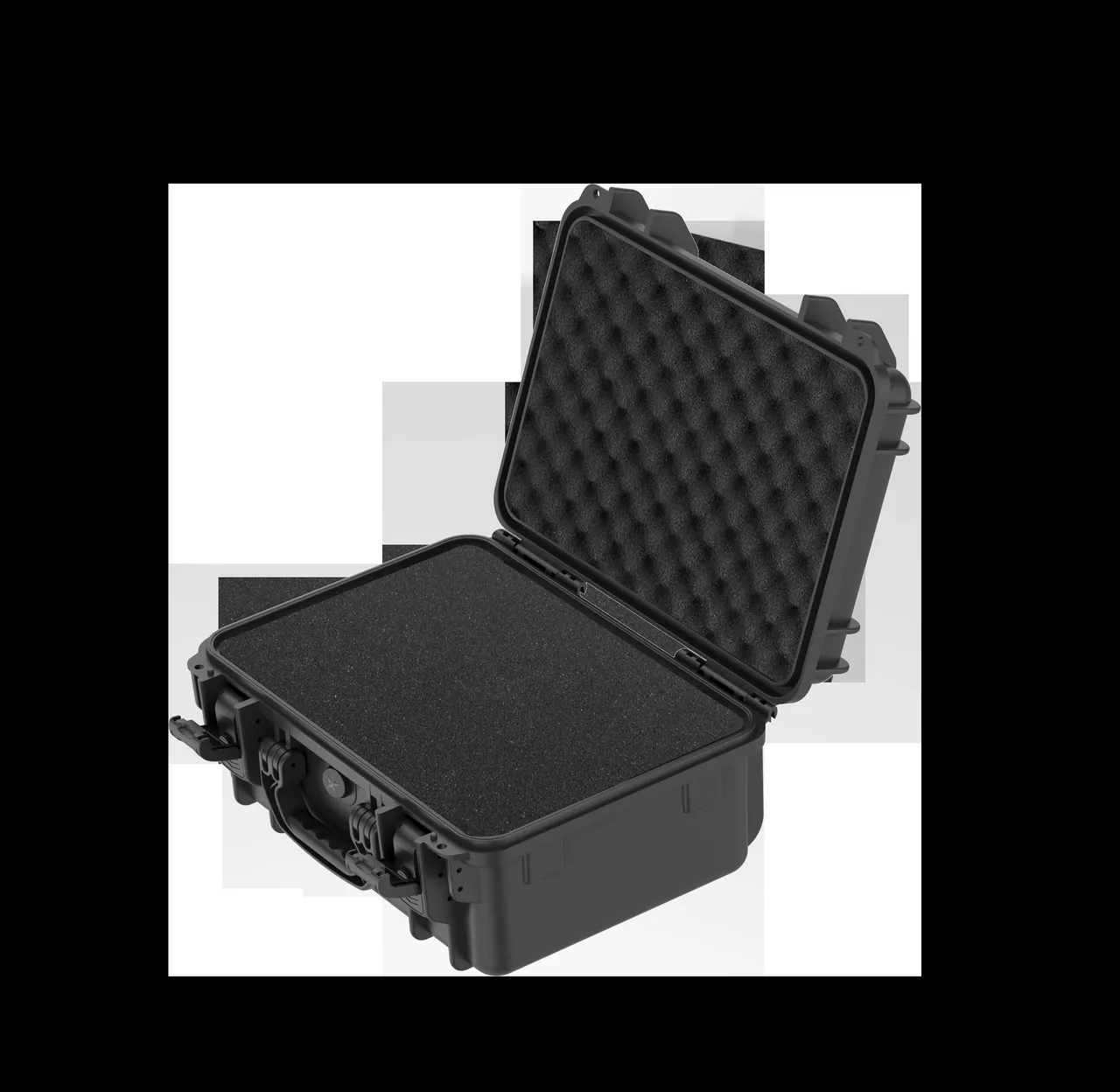 Pre-trip inspection checking strap tension, lid latch engagement and gas-compartment ventilation