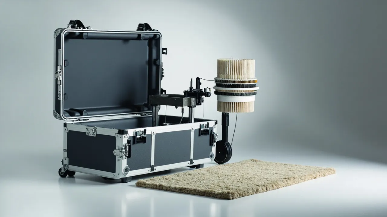 Carpet Tufting Machine Cases: Needle Bar & Yarn Feed Component Protection