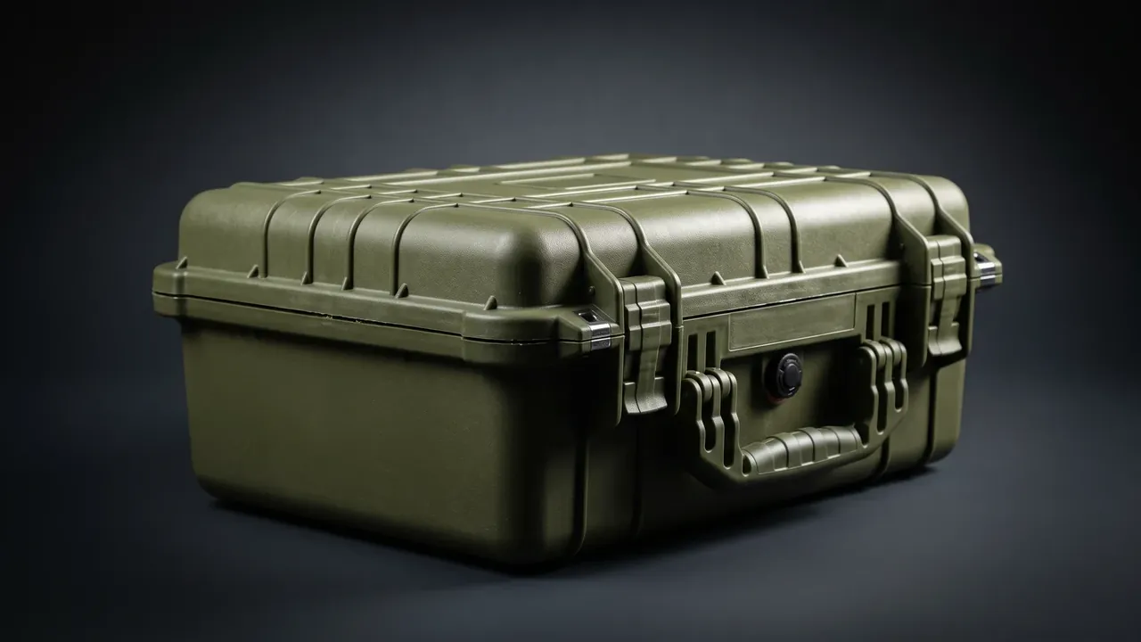 Metal hardware and case details