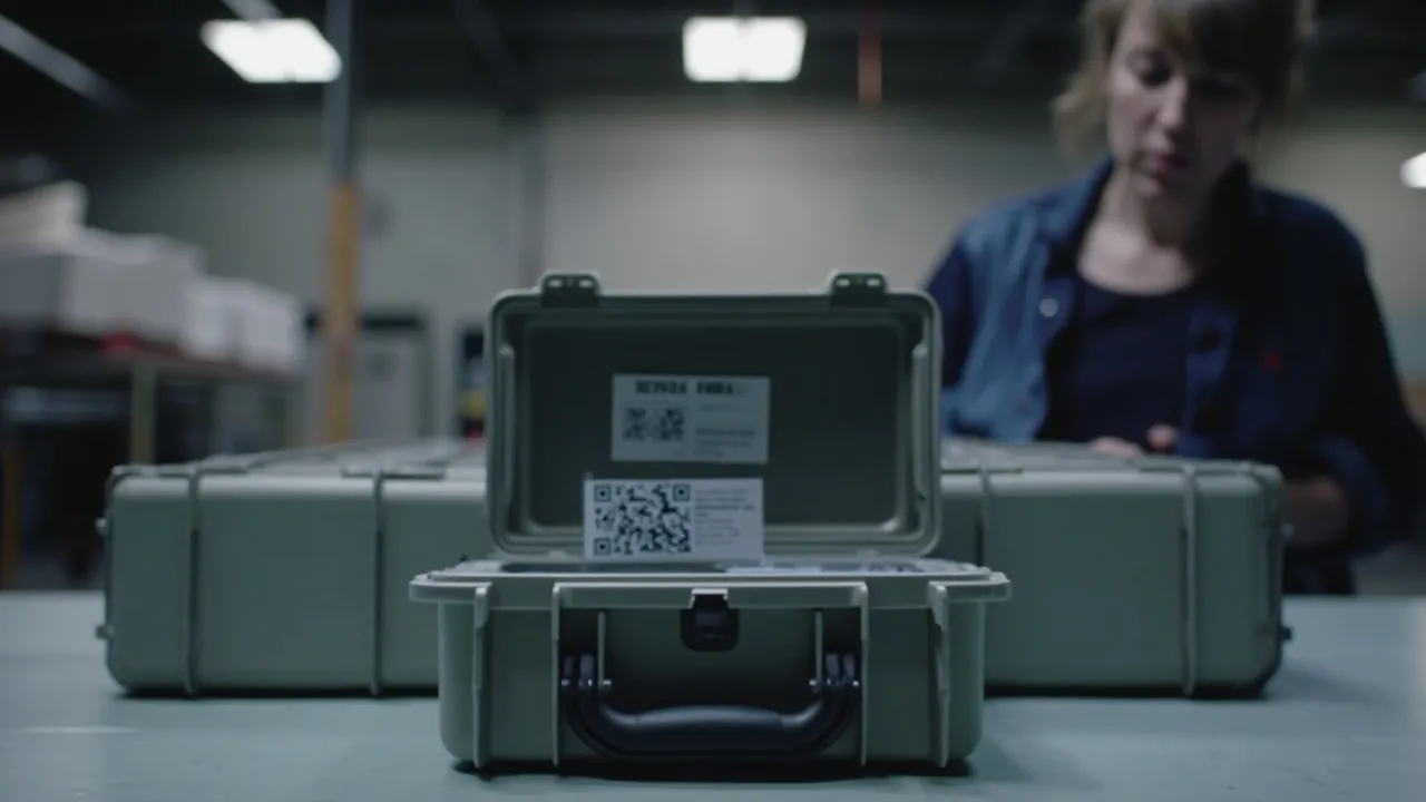 Digital Management for Protective Cases: Asset Numbering and QR Code Traceability