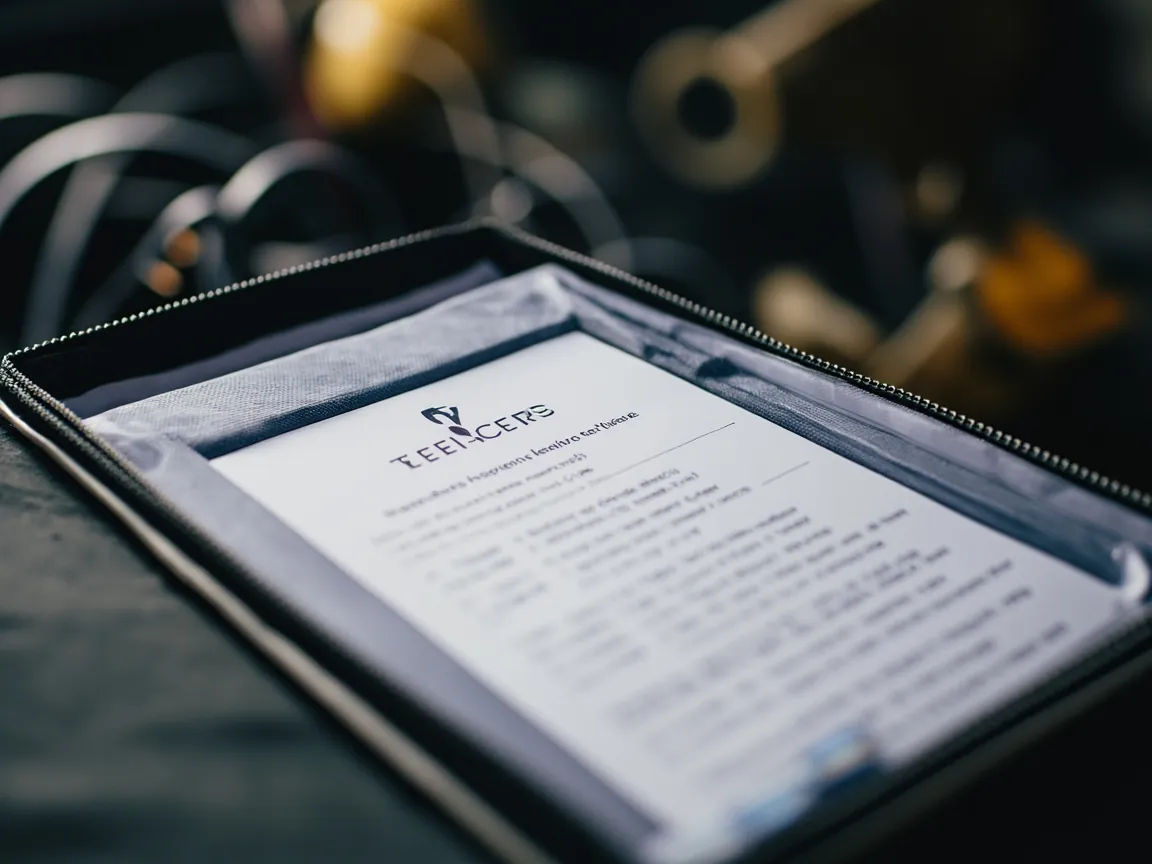 Key Points for Compiling a Technical Specification - real application scene