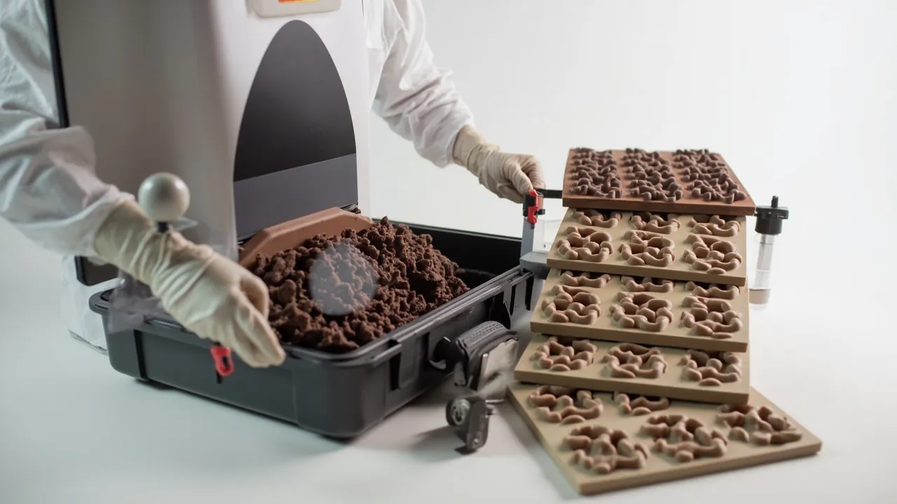 Chocolate Mold Cases: Depositing Mold & Tempering Component Protection