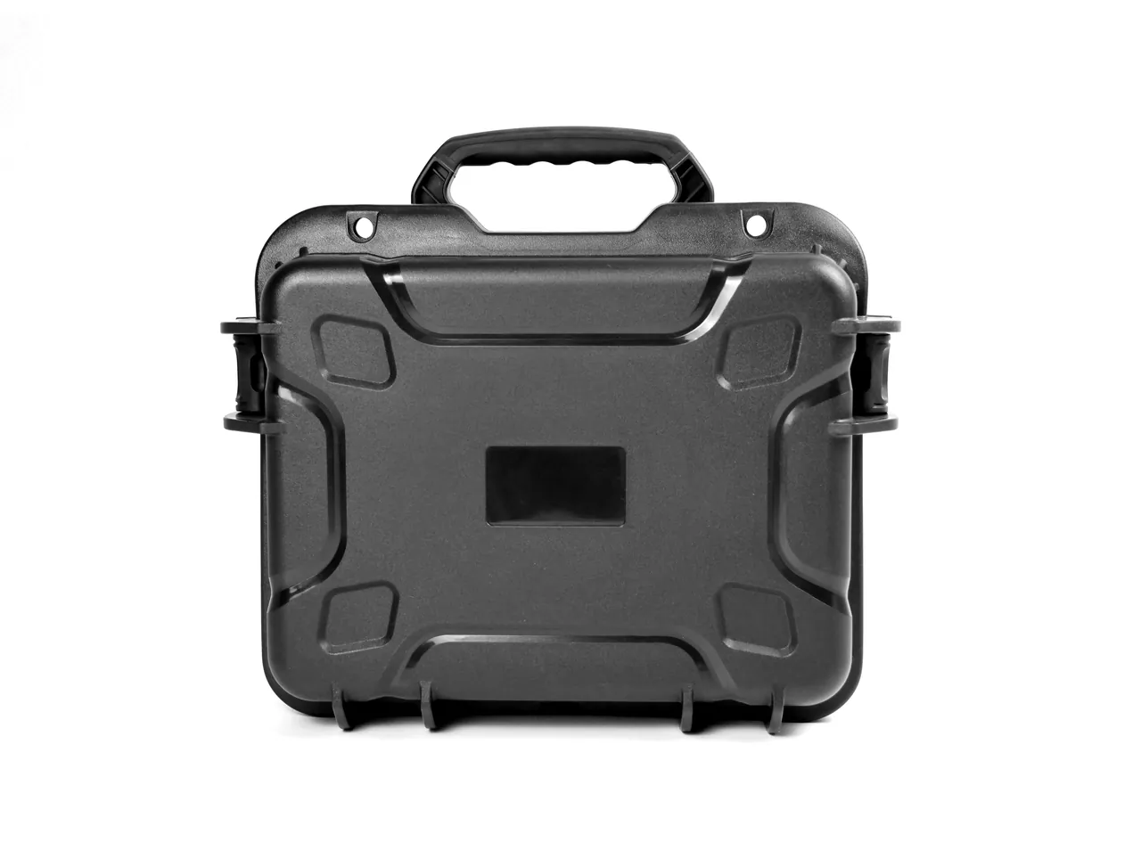 Cutaway of a cold-chain case showing the polyurethane insulation layer, gel pack cavities, and low-temperature gasket