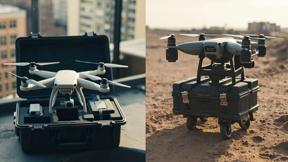 Consumer vs Commercial Drone Cases: What Actually Differs