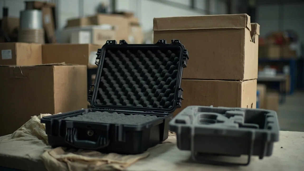 Shock-Proof Boxes & EVA-Liner Cases: Cushioning & Custom Cutting