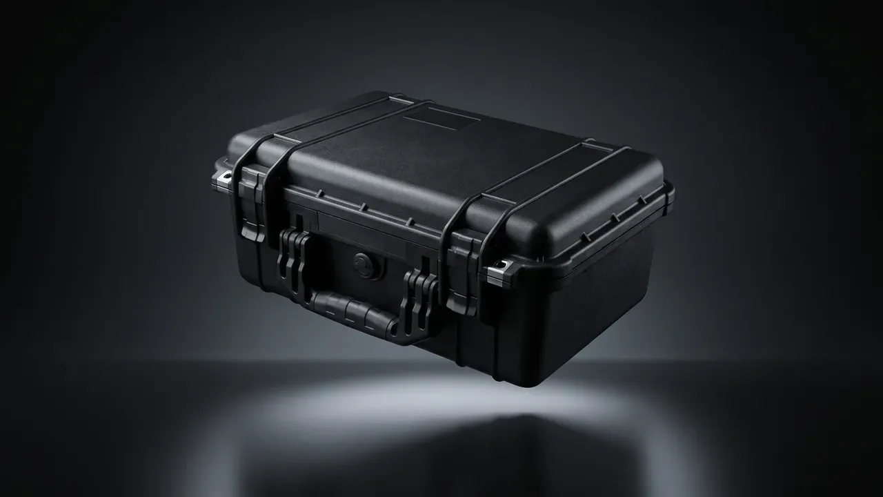 Custom case with compartments: where the unit cost is locked