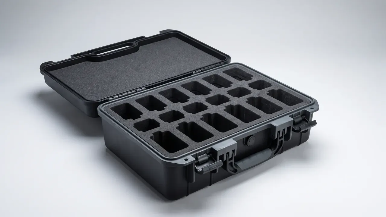 Custom EVA Foam Insert for Cases: Size, Wall and Load