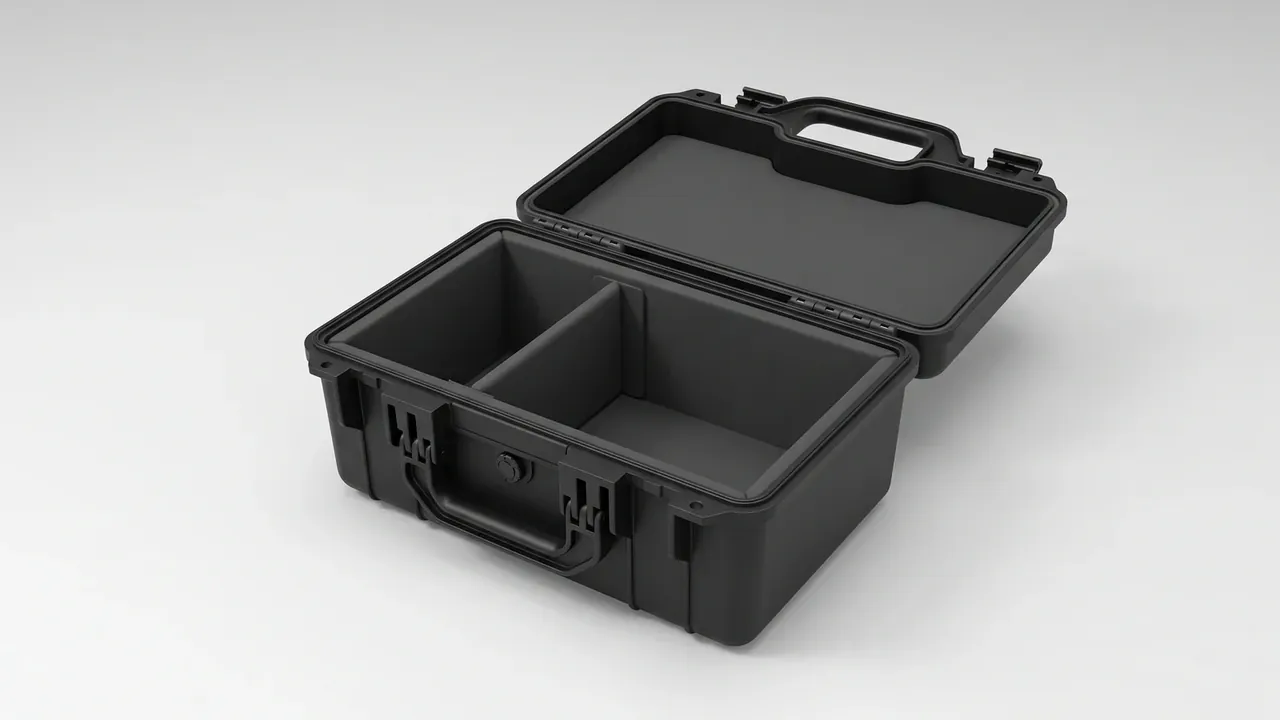 Custom Logo Plastic Tool Case Specifications: Size, Wall, Load