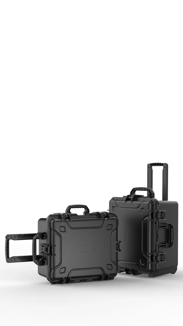 Numbered returnable cases managed under clean and reprocessing tracks with arrival functional check records verified