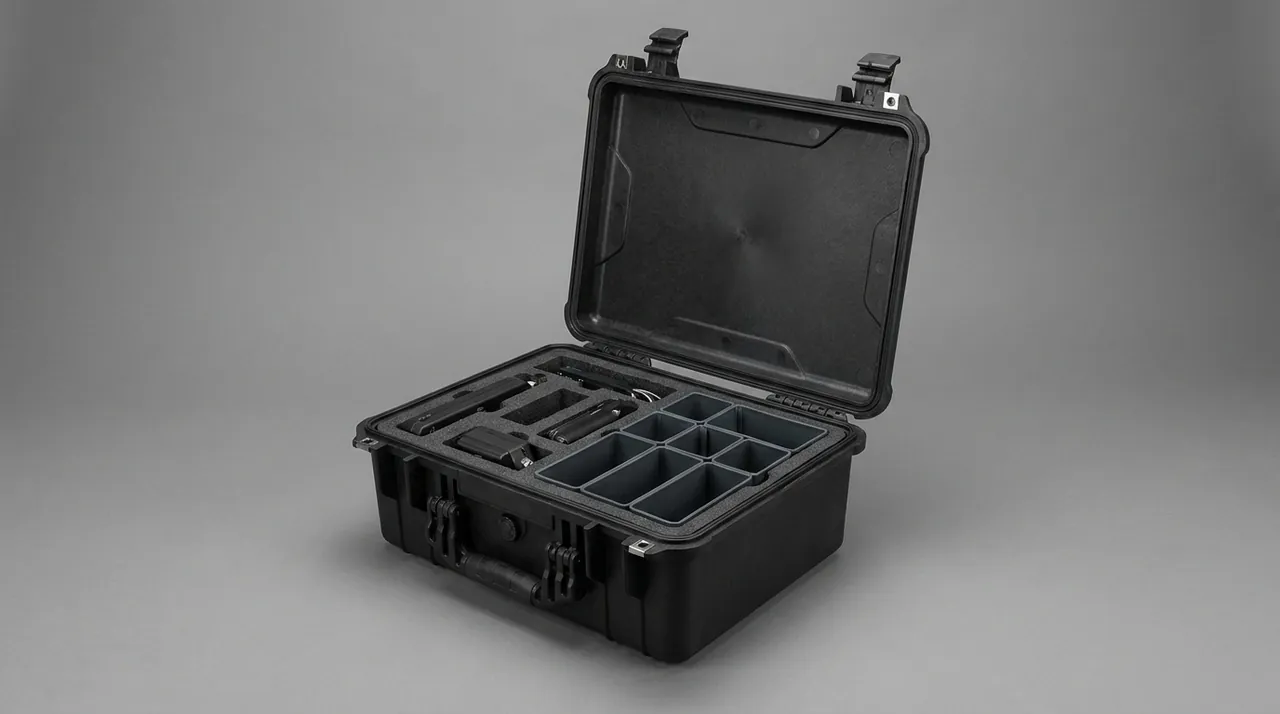 Copper fractionating head and thermometer ports seated in molded foam slots wrapped with sulfur-free anti-oxidation film