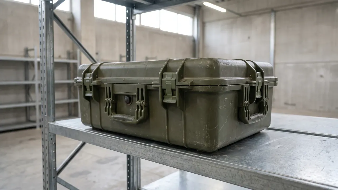 Custom protective case used in the 6. Recycled Foam and Circular Design stage for eco-friendly lining case