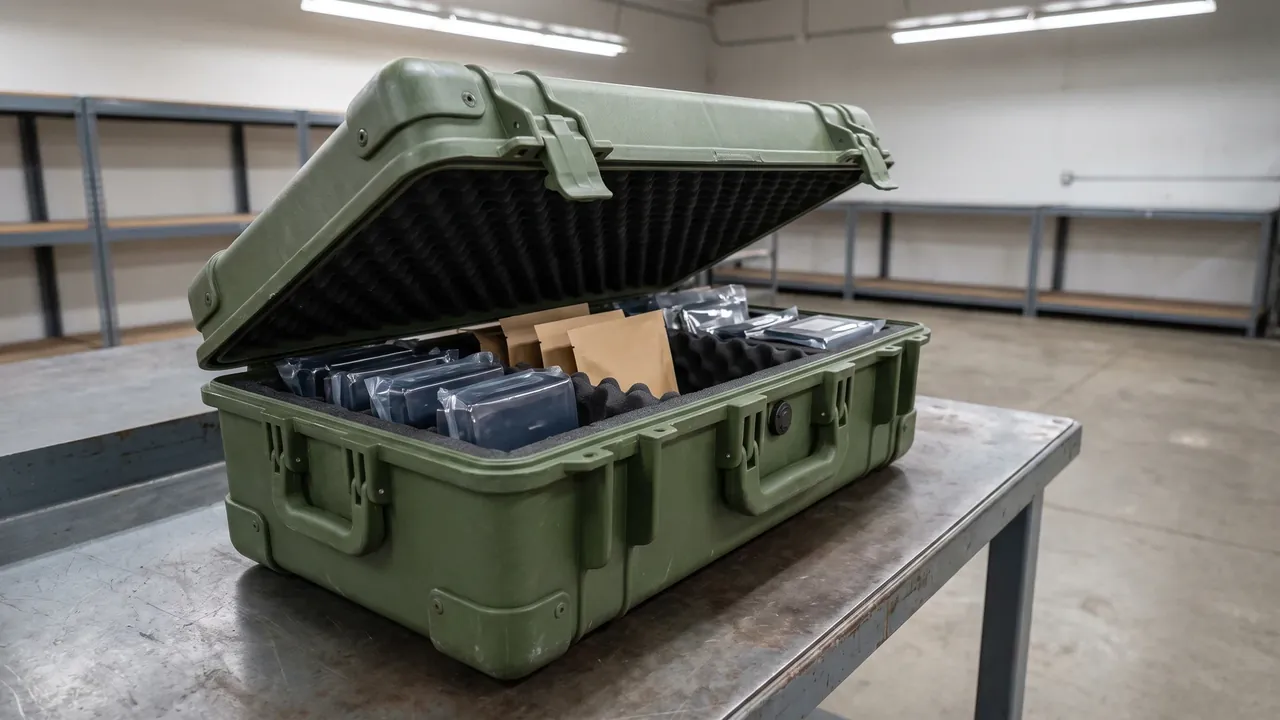 Custom protective case used in the 11. Cleanliness Requirements in Medical and Food Contact Scenarios stage for eco-friendly lining case