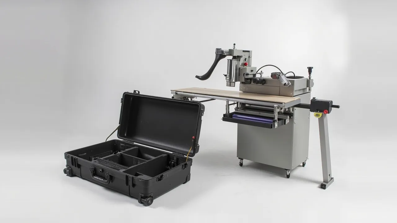 Edge Banding Machine Cases: Glue Pot & Pressure Roller Component Protection