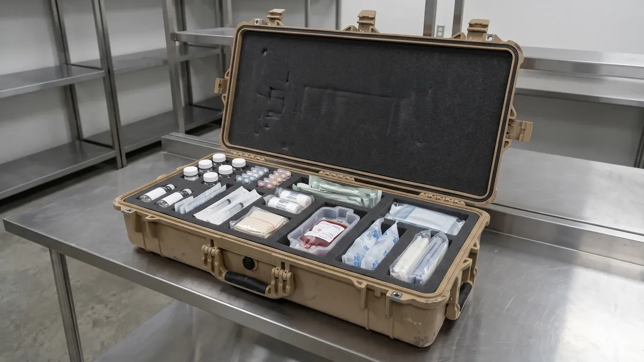 Emergency Command Case: Modular Compartment Design