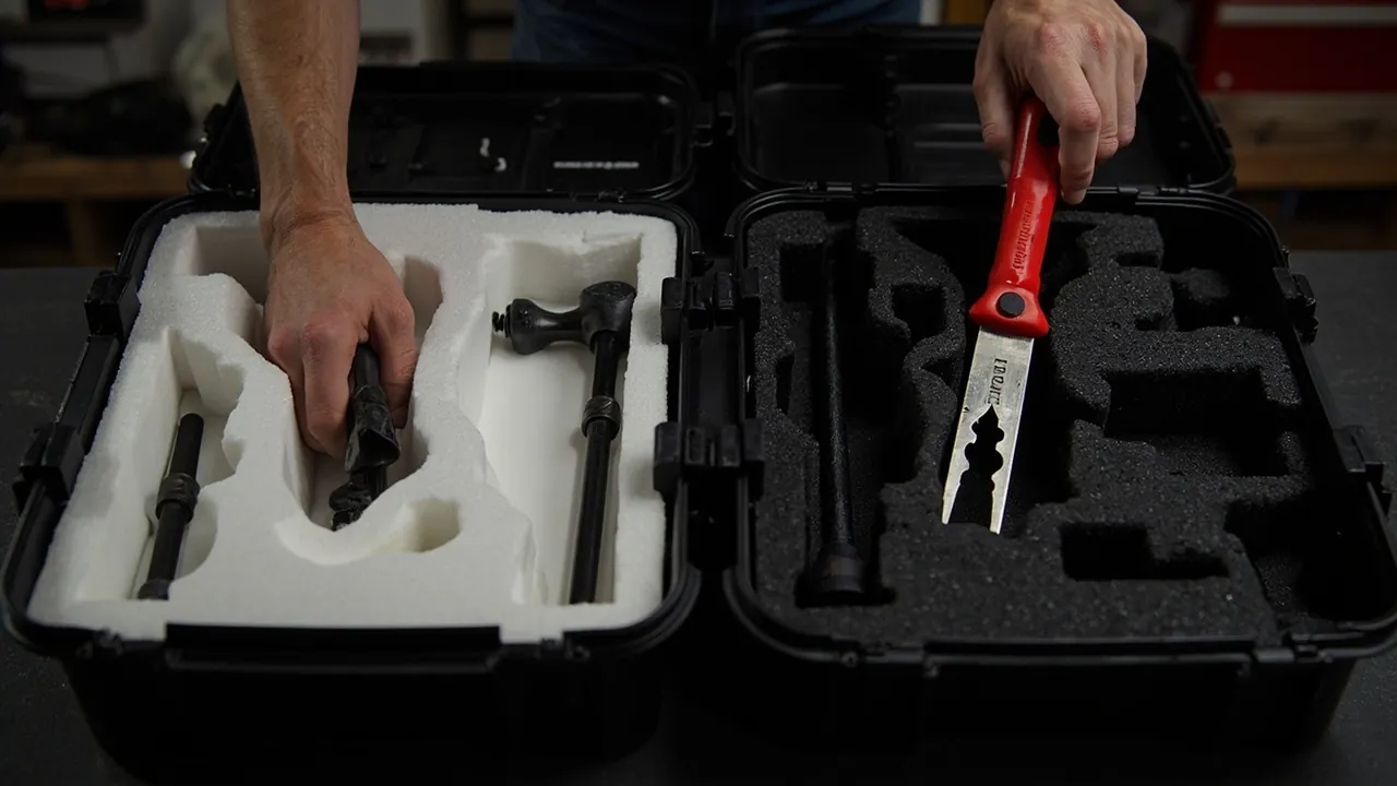 EPE Foam vs EVA Foam in a Tool Box: What Is the Difference?