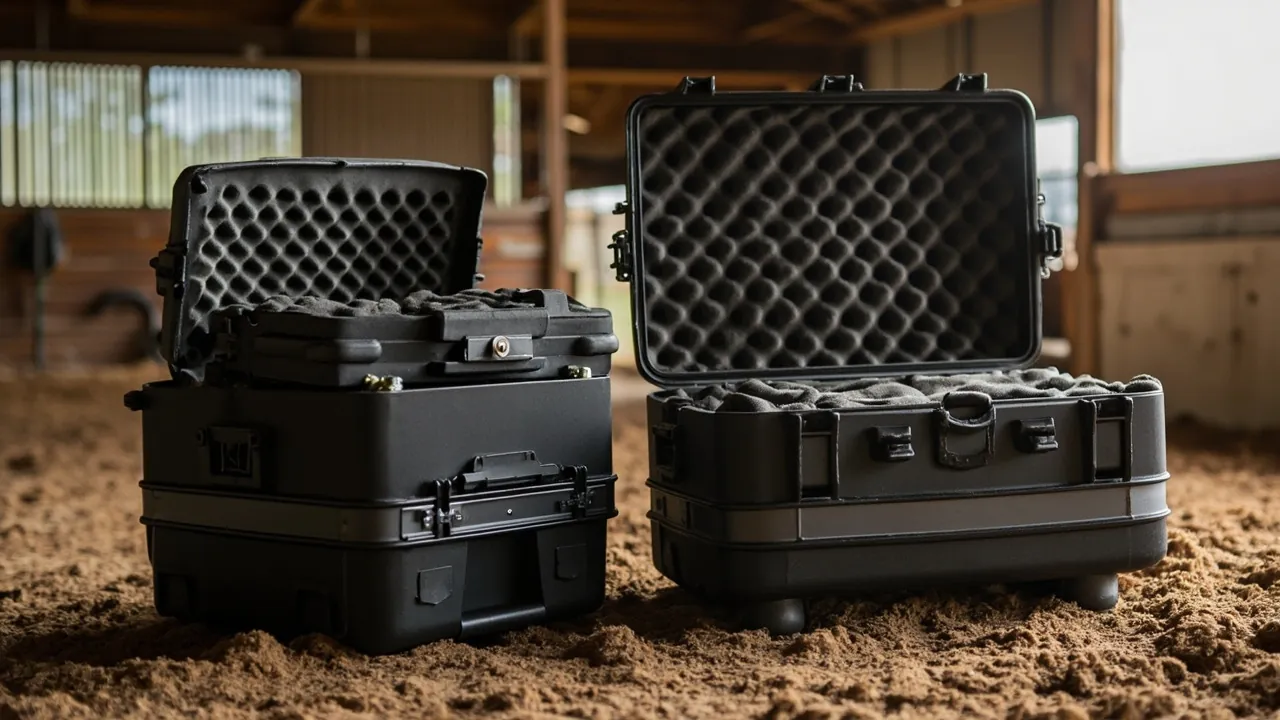 Equestrian Gear Cases: Tack, Helmet & Saddle Transport