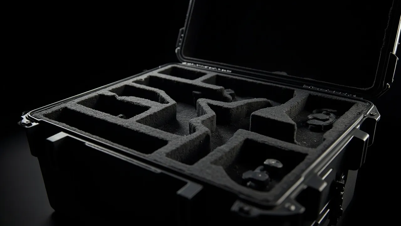 EVA foam insert with precision cut tool cavities