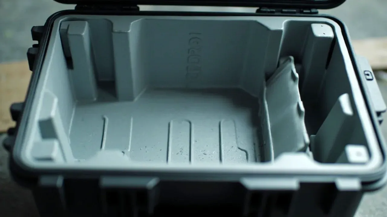 Cavity dividers and a foam base pad