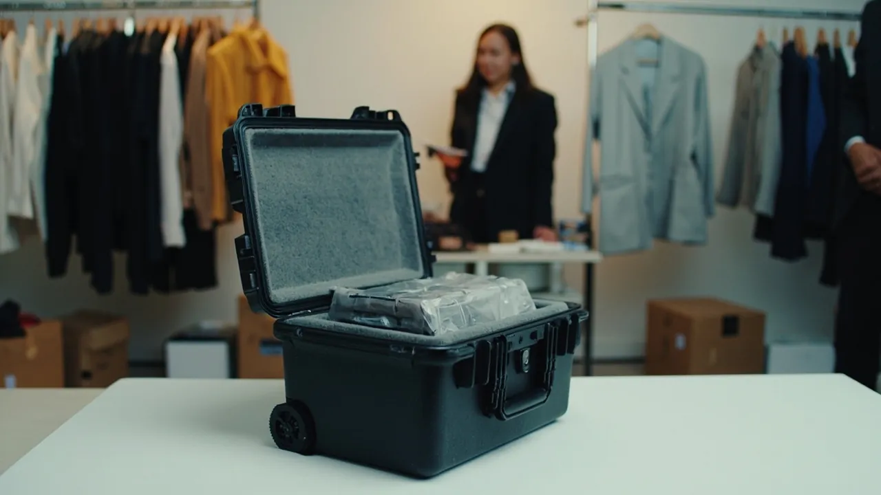 Fashion & Garment Transport Cases: Samples, Retail & Brand Storage