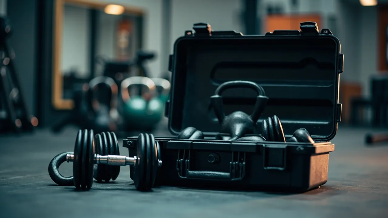 Fitness Equipment Transport Cases: Dumbbell, Kettlebell & Adjustable Gear Protection