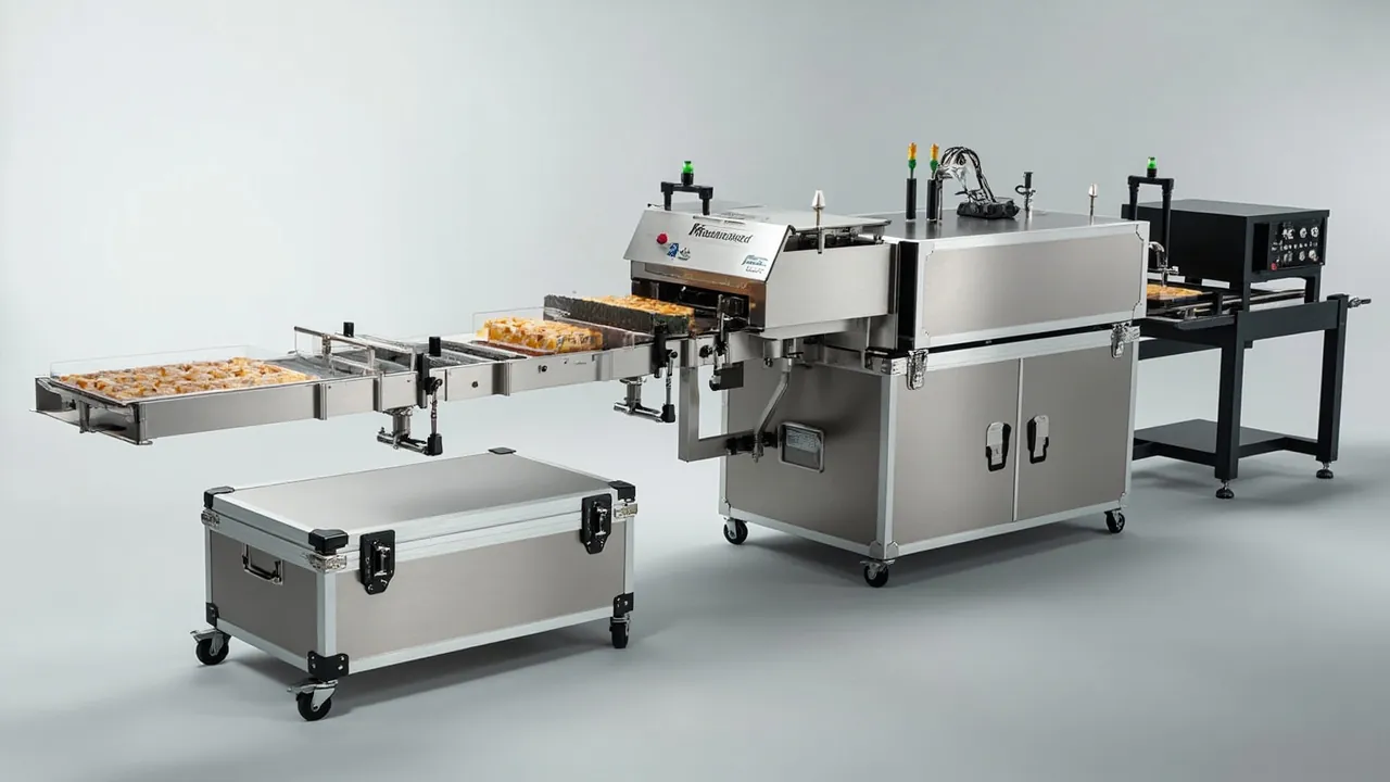 Food Packaging Machine Cases: Forming & Sealing Component Protection