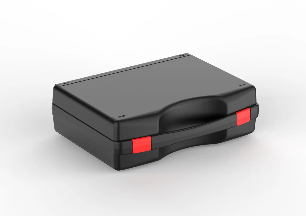 Compartmented insert with separate retention for the servo output shaft end and the encoder end