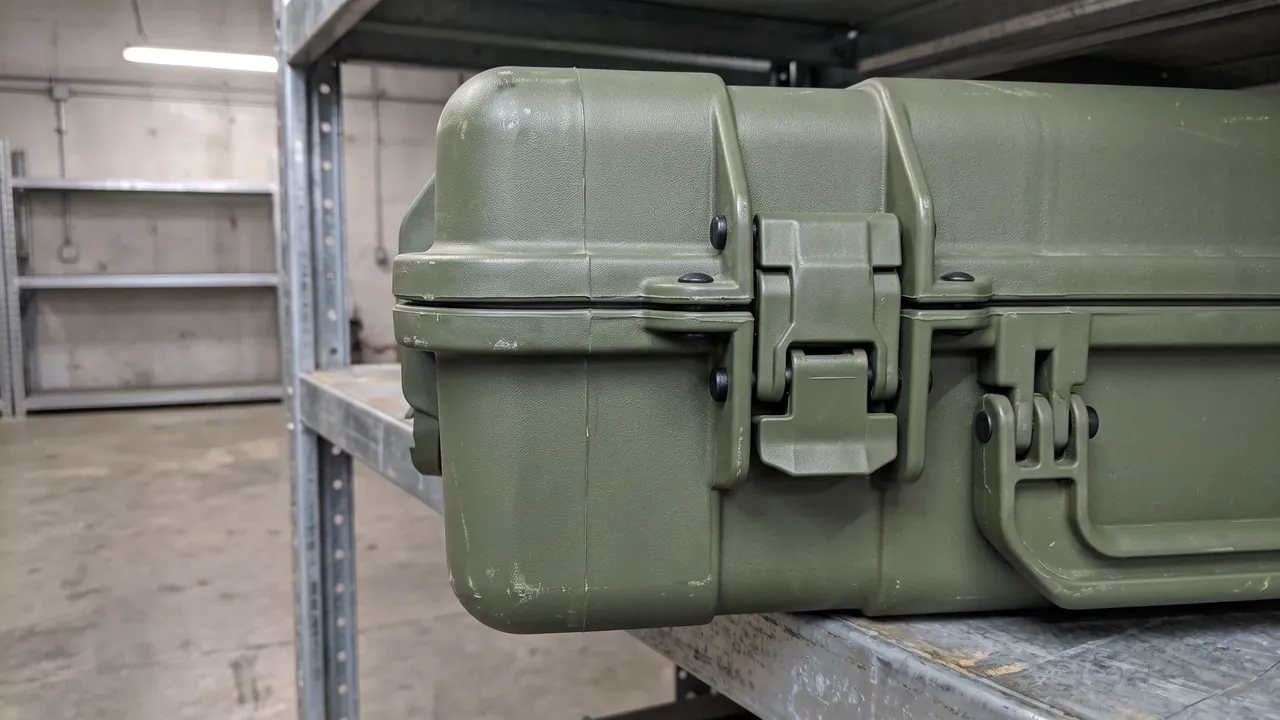Custom fuze packaging box used in the Projectile Pallet: Load Rating, Supports and Load Distribution stage for fuze pack packaging
