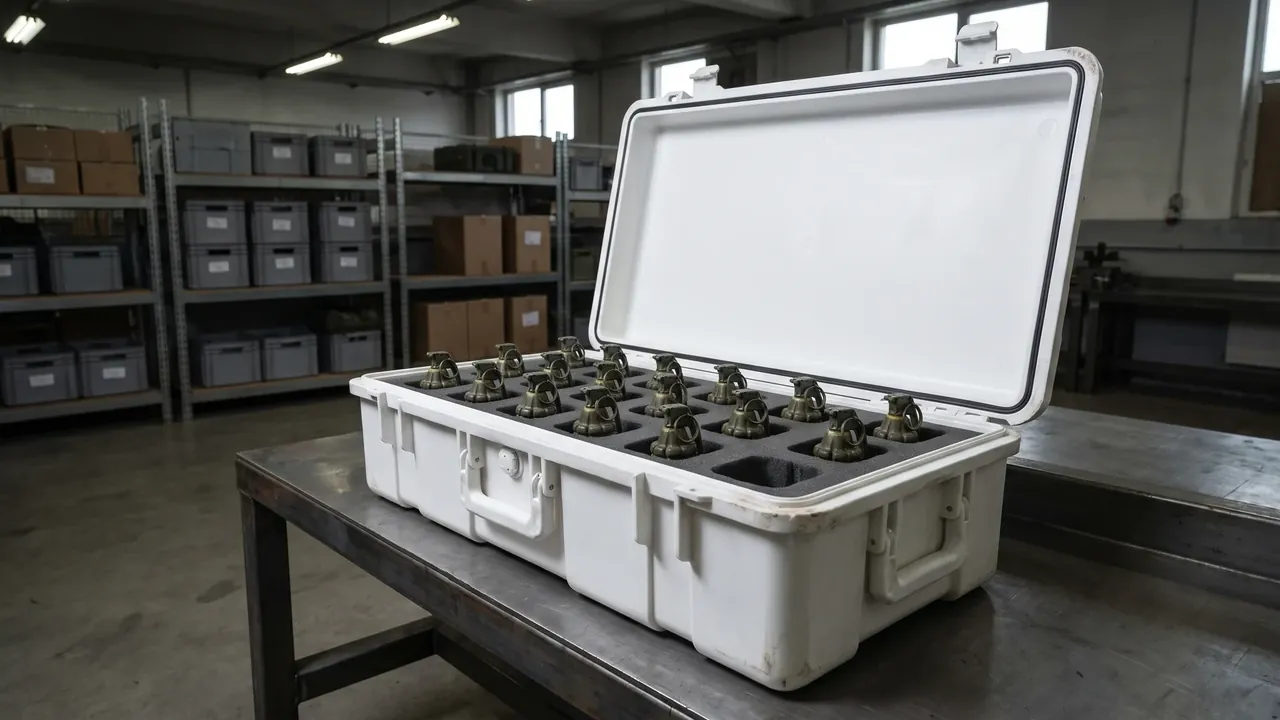 Containers grouped by zone in a depot