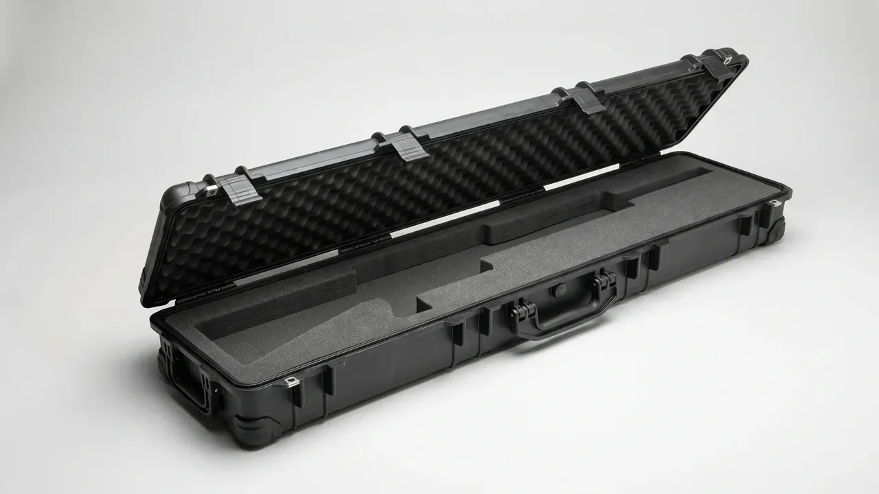 Hard Shell Plastic Zipper Case: Four Salt-Spray Checks