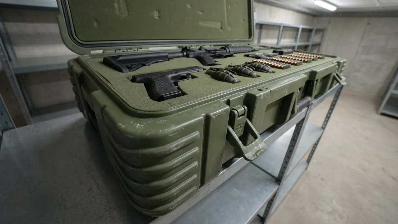 Custom heavy-duty protective case used in the Heavy-Duty Test Matrix: Compression, Drop, Vibration, and Bogie Impact stage for heavy-duty protective case