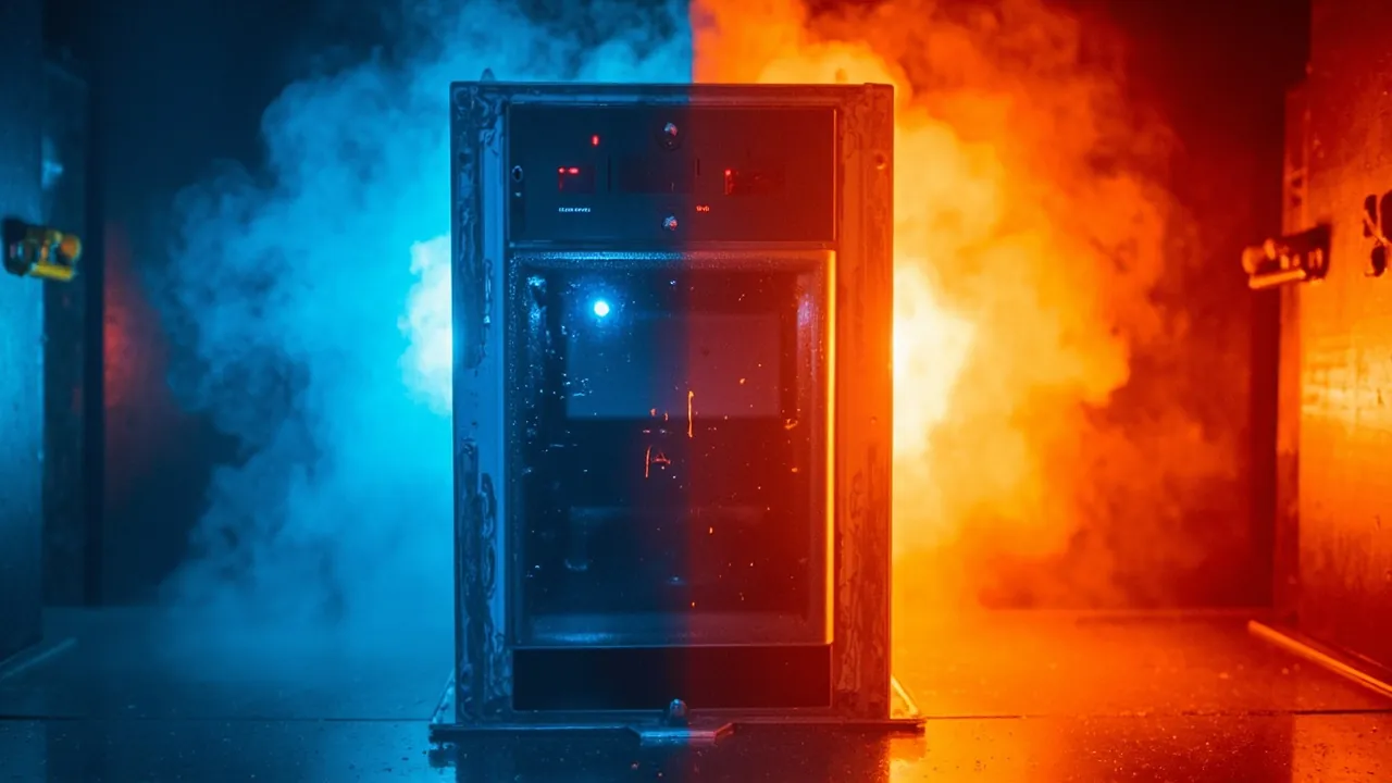 Enclosure thermal testing at cold and hot extremes