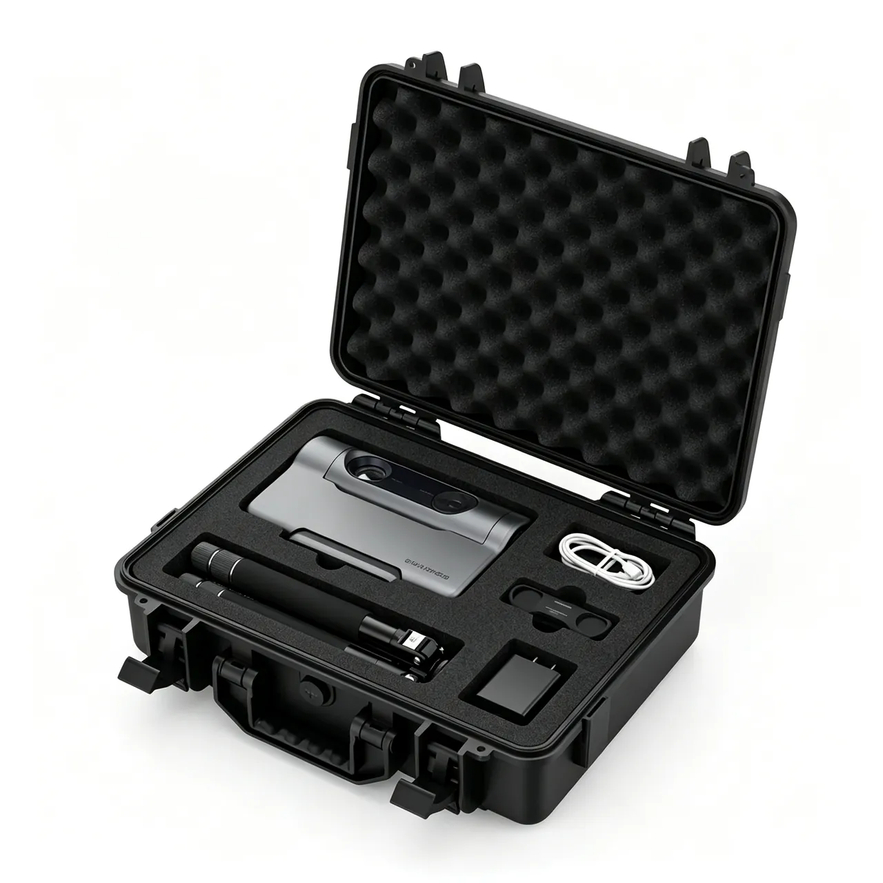 Custom protective case for Kitchenware Mold & Stamping: hard shell with latches and handle