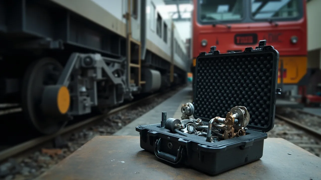 Locomotive Spare-Parts Cases: Traction Motor & Brake Component Protection