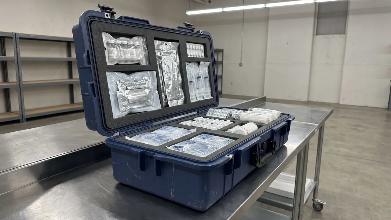 Custom logistics support box used in the Sealing and Quick Open-Close: IP and Life Under High Frequency stage for logistics support box