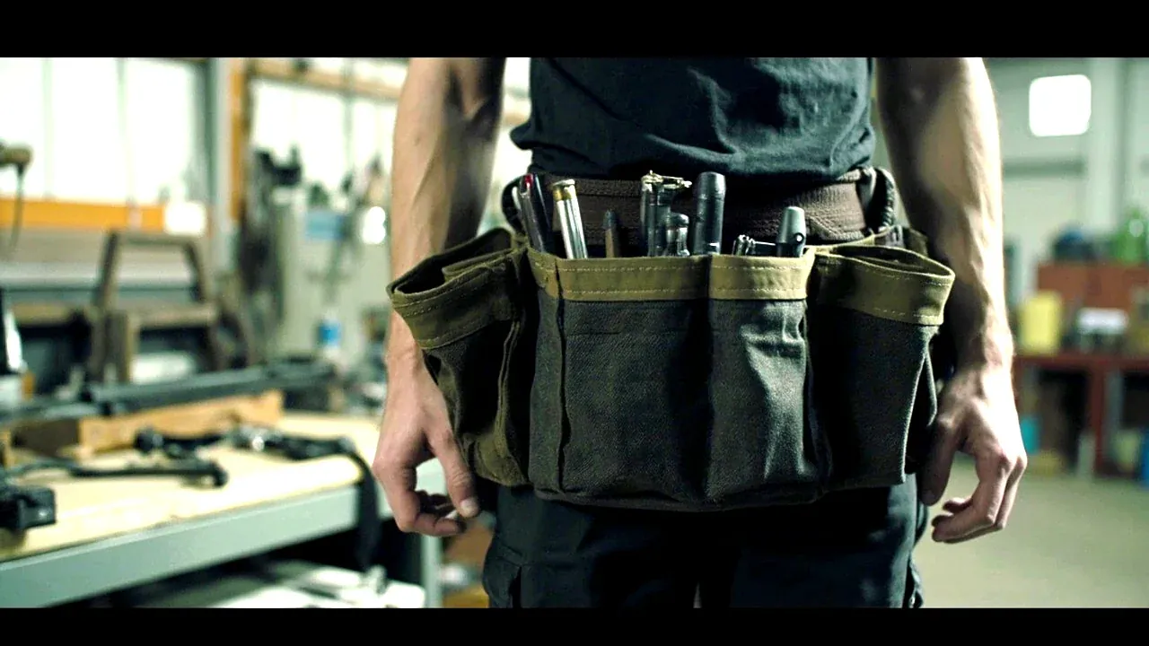 Choosing a Mechanic's Tool Pouch: Load, Slots and Belt System