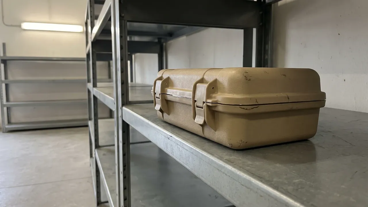 Custom first-aid case shell used in the Liners and Retention: Molded Foam, Elastic Pockets, Modular Trays stage for first aid kit case