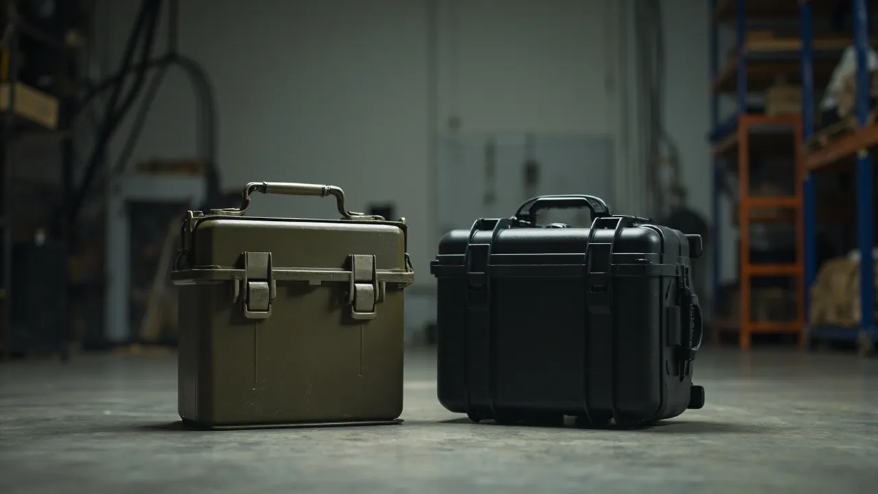 The Evolution of Military Ammo Boxes: From WWII Steel Cans to Modern Plastic Tactical Cases