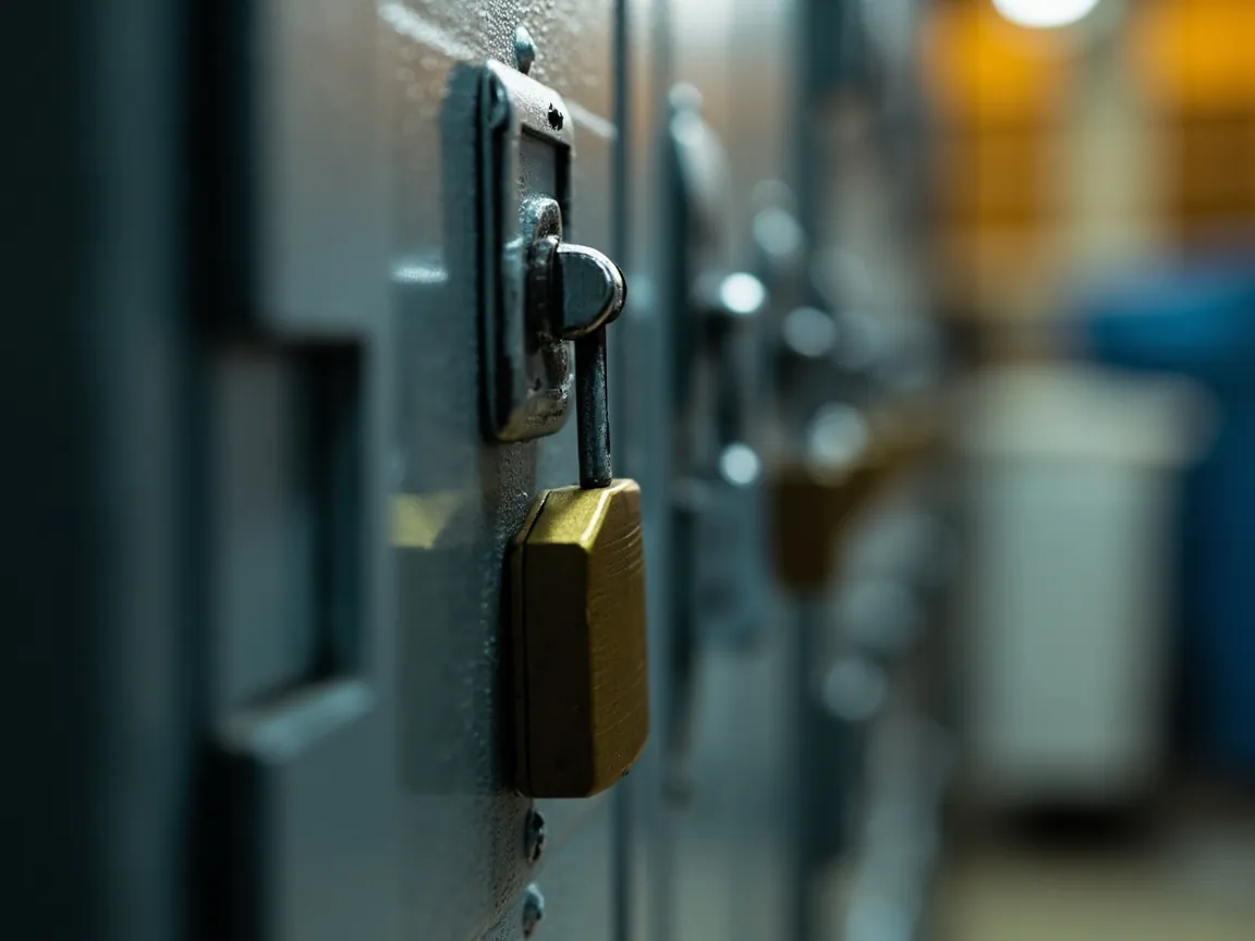 Triple-Padlock Design and Anti-Theft Assessment - real application scene
