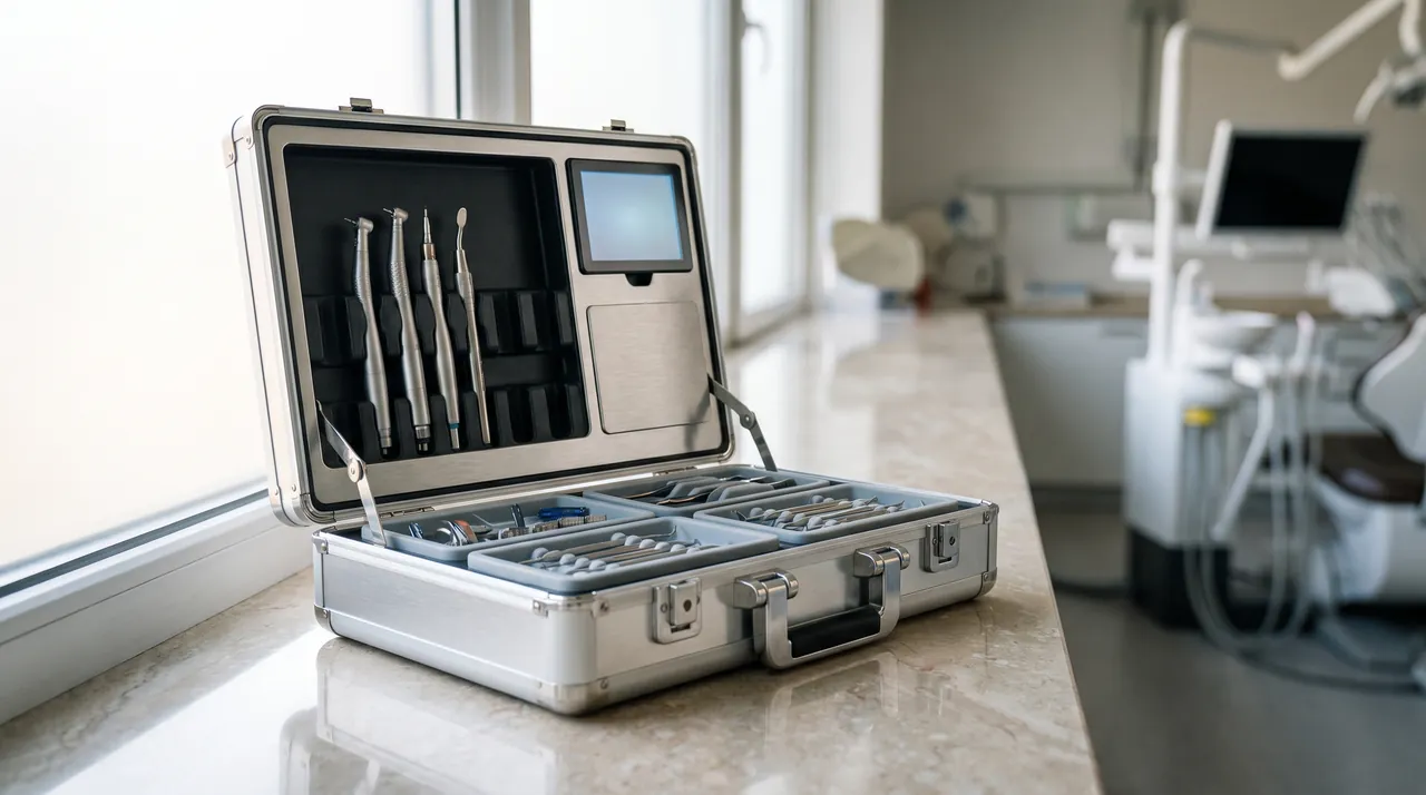 mortuary refrigerated case interior with a disposable liner secured