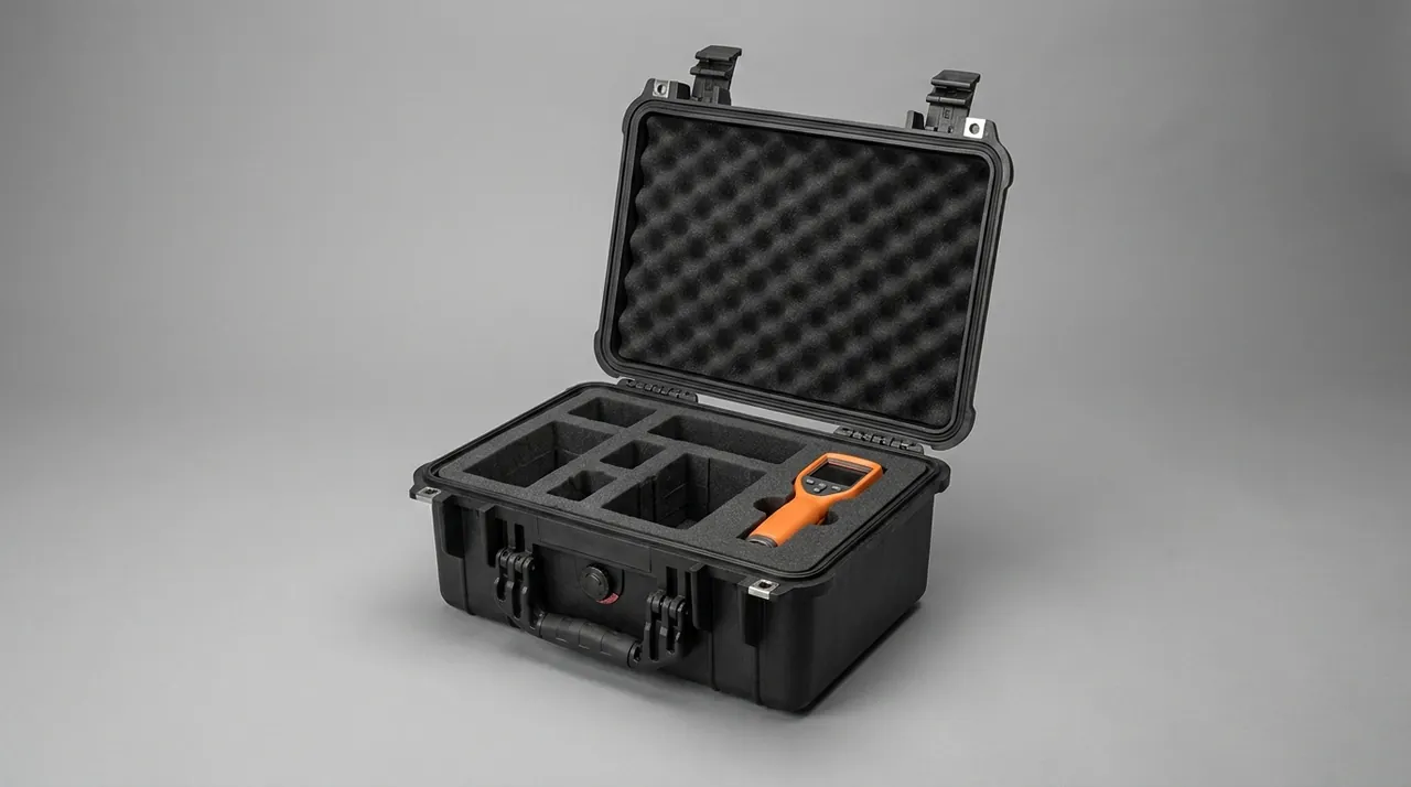 Custom-cut liner and equipment fixation