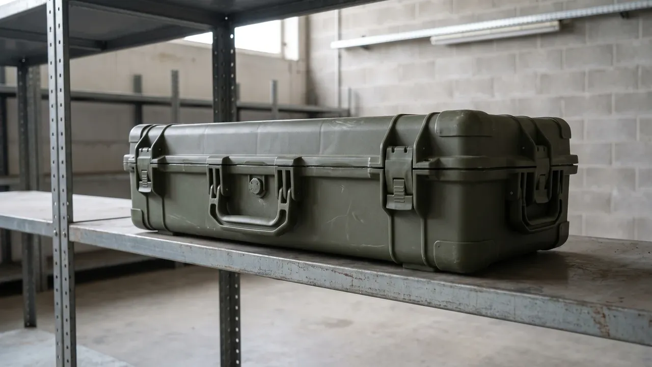 Custom armory case used in the Test Validation: Mapping from MIL-STD-810H to GJB stage for ordnance packing box